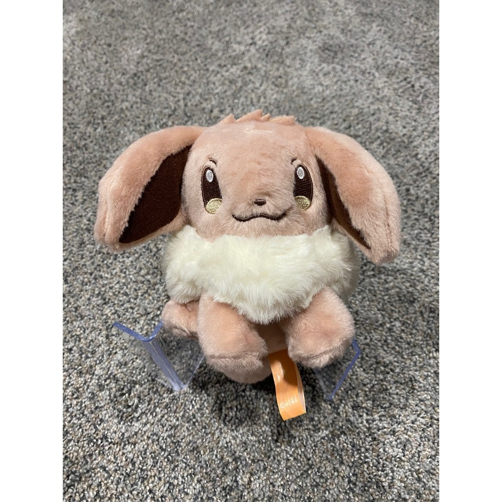 Pokemon Center Eevee Easter 2018 Pikachu & Eievui'sβ Plush Pink Flower